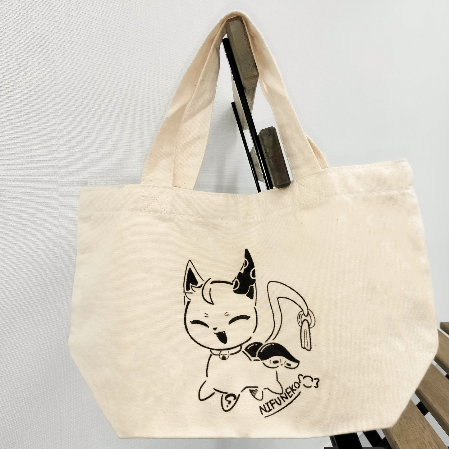 【販売終了】にふねことおでかけコットンバッグ