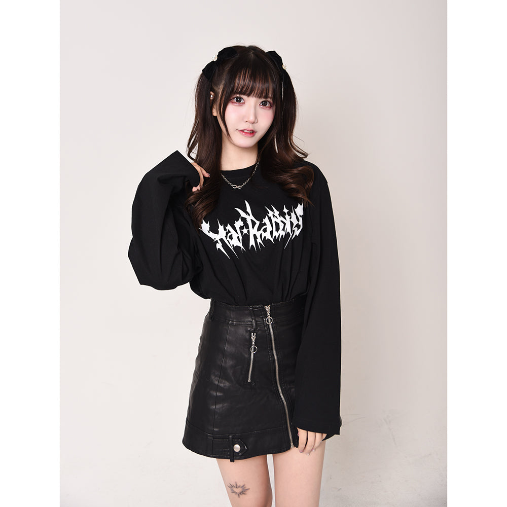 【販売終了】闇病ロングTシャツ<ブラック>