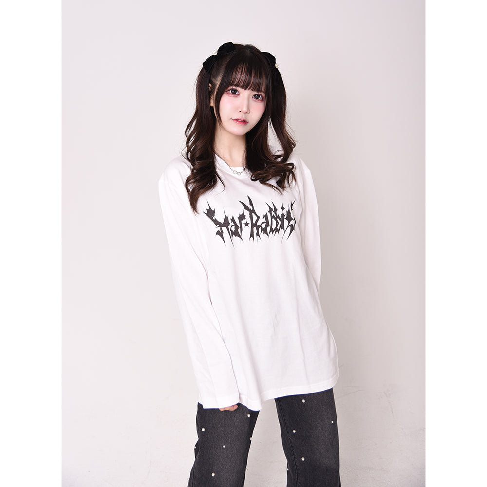 【販売終了】闇病ロングTシャツ<ホワイト>