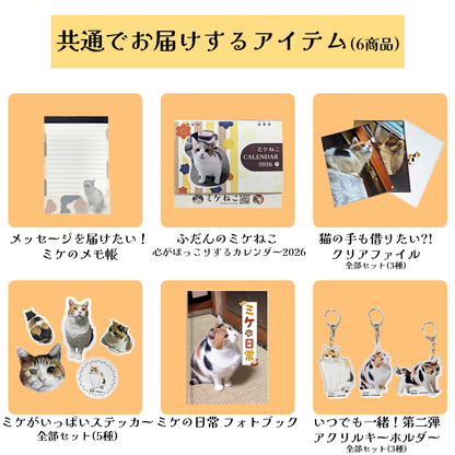 [Pre-order] Choose Your Own! Mikene (tricolor cat) Full Set