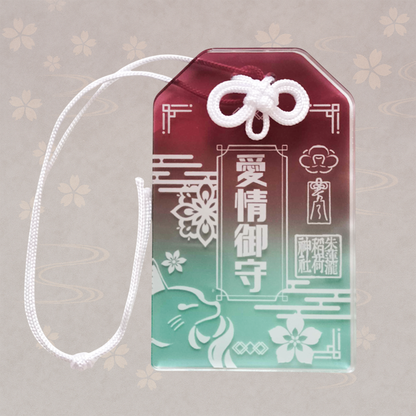 【販売終了】甘夜市神社のアクリルお守り＜三種セット＞