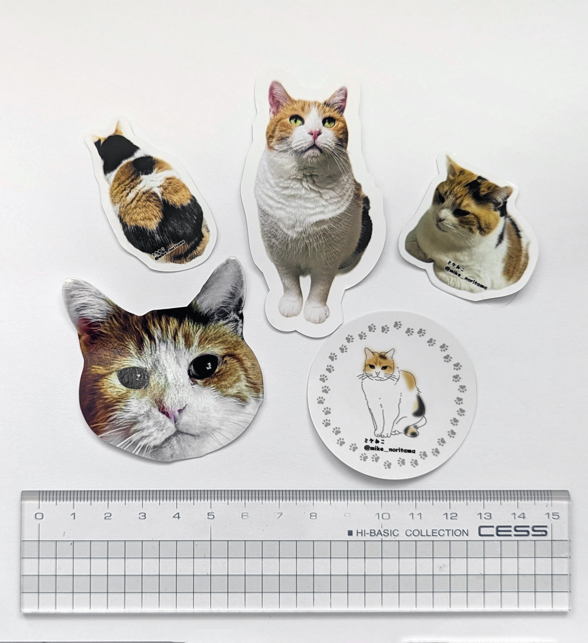 数量限定】ミケがいっぱいステッカー – 俺の推し