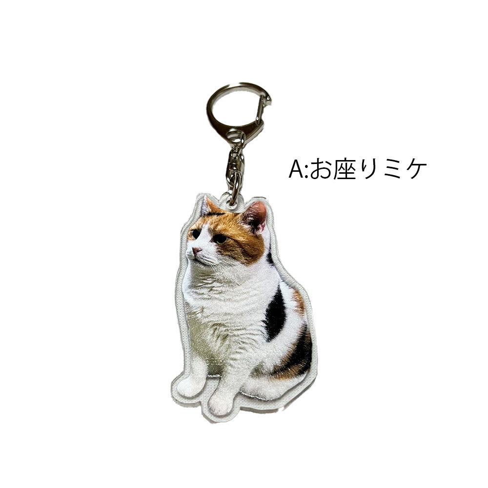 【販売終了】いつでも一緒！アクリルキーホルダー